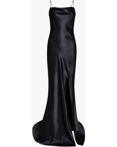 True Decadence Pippa Cowl Neck Slip Dress - Black