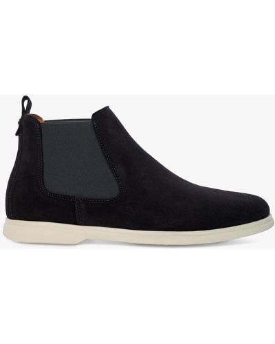 Dune Creatives Suede Chelsea Boots - Black