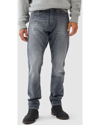 Rodd & Gunn Curio Straight Fit Italian Denim Jeans - Blue