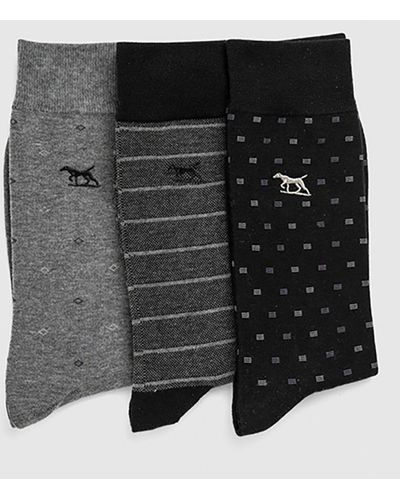 Rodd & Gunn Seafcliff Socks - Black