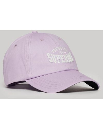 Superdry Graphic Baseball Cap - Pink