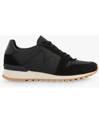 Whistles Silas Padded Low Top Trainers - Black