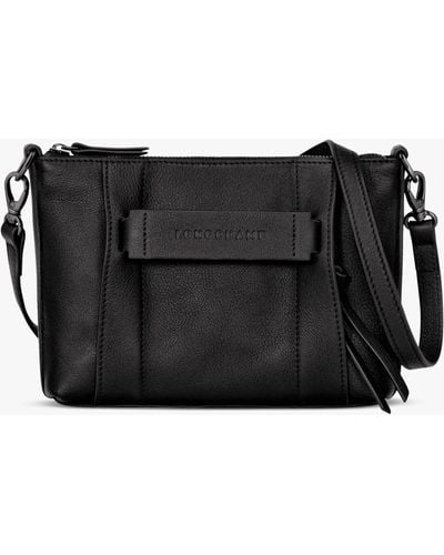 Longchamp 3d Small Cross Body Bag - Black