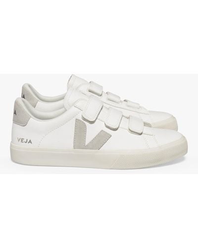 Veja Recife Leather Trainers - White