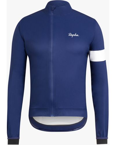 Rapha Core Rain Ii Waterproof Cycling Jacket - Blue