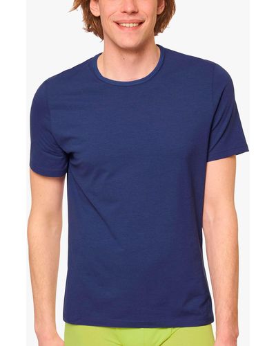 Sloggi Go Jersey Short Sleeve Lounge T-shirt - Blue