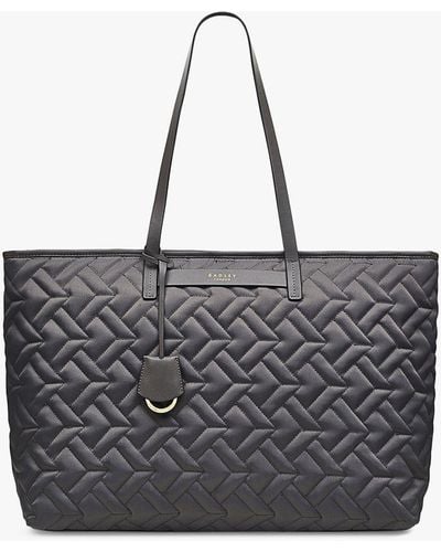 Radley Finsbury Park Large Quilted Tote Bag - Grey