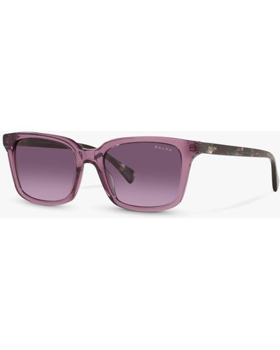 Ralph Lauren Ralph Ra5287 Pillow Shape Sunglasses - Purple