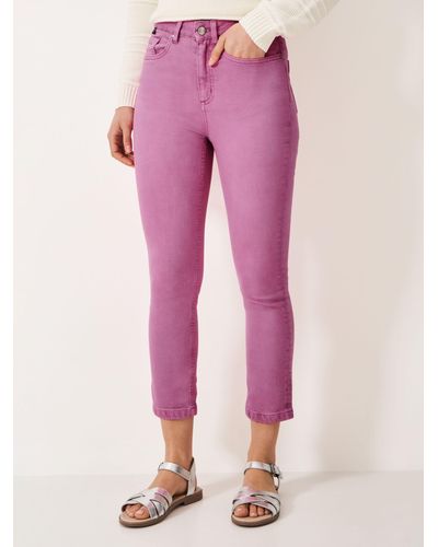 Crew Cropped Jeans - Pink