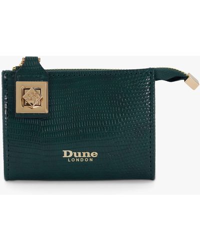 Dune Koined Turnlock Cardholder - Green
