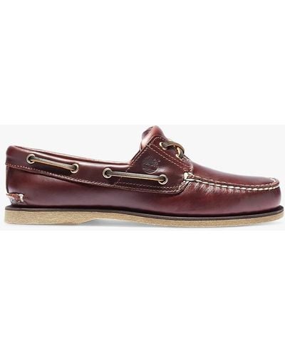 Timberland Classic Boat Shoes - Purple