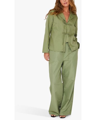 A-View Marley Blouse - Green