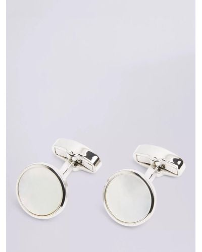 Moss Bros. Mother Of Pearl Cufflinks - Multicolour