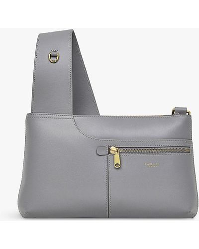 Radley Pockets Icon Small Ziptop Crossbody Bag - Grey