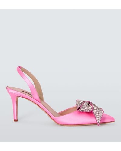 SJP by Sarah Jessica Parker Emmanuel Stiletto Heel Slingback Shoes - Pink