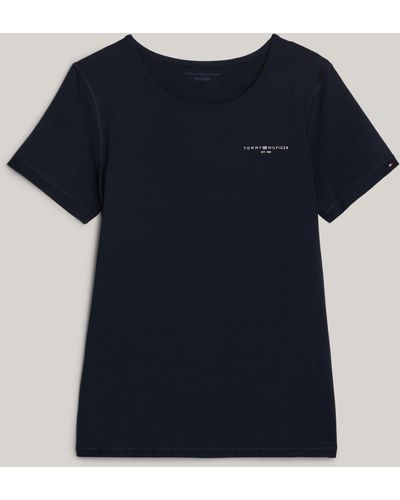 Tommy Hilfiger Adaptive Organic Cotton T-shirt - Blue