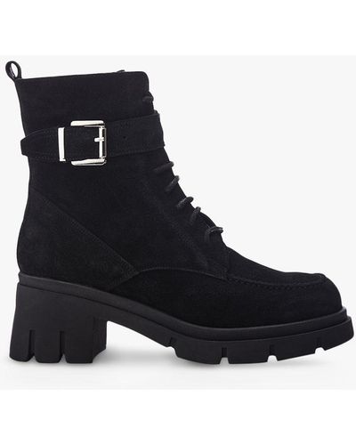 Moda In Pelle Arta Block Heel Boots - Black