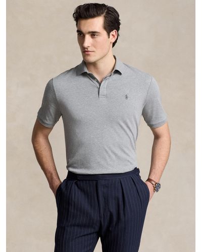 Ralph Lauren Polo Regular Fit Polo Shirt - Grey