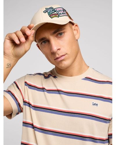 Lee Jeans Patch Baseball Cap - Natural