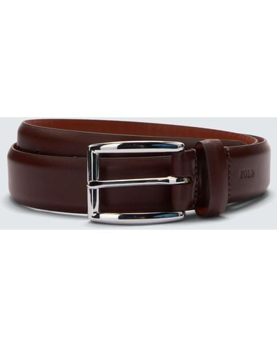 Ralph Lauren Polo Leather Belt - Brown