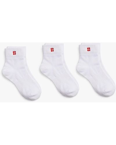 Sweaty Betty Essentials Ankle Socks - White