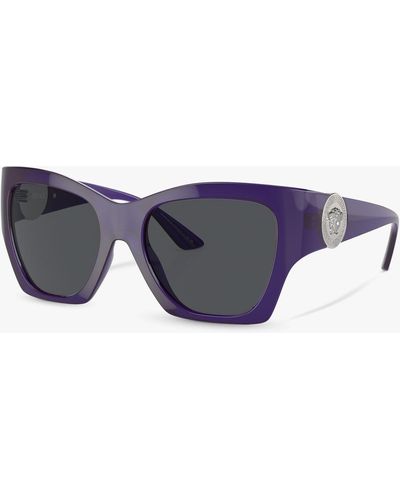 Versace Ve4452 Irregular Sunglasses - Multicolour