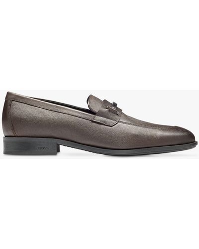 BOSS Boss Colby Loafers - Grey