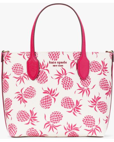 Kate Spade Bleecker Pineapple Tote Bag - Pink