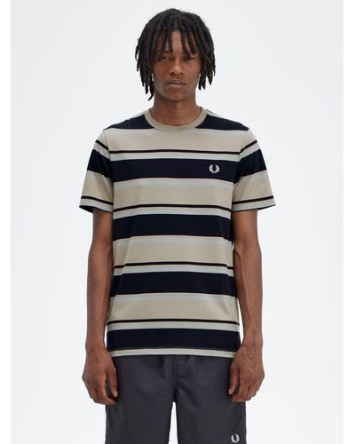 Fred Perry Stripe T-shirt - Multicolour
