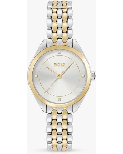 BOSS Boss Mae Bracelet Strap Watch - Metallic