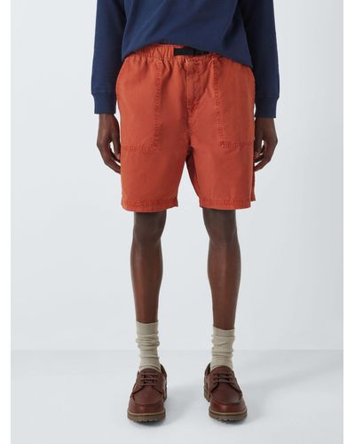 Barbour Grindle Cotton Canvas Twill Shorts - Blue