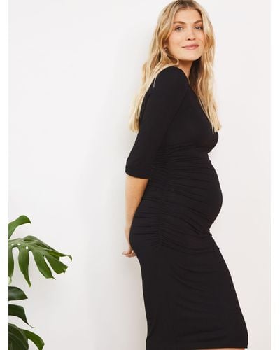 Isabella Oliver Cassie Maternity Dress - Black
