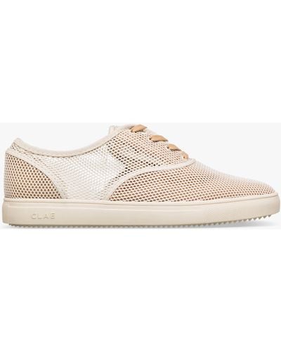CLAE Bruce Knit Trainers - Natural