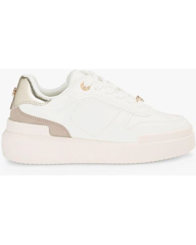 KG by Kurt Geiger Luz Lace Up Trainers - Natural
