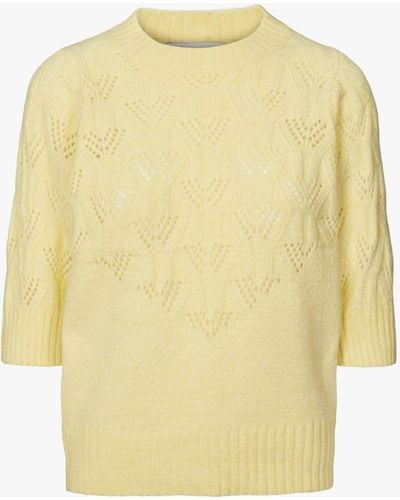 Lolly's Laundry Mala Knitted Blouse - Yellow
