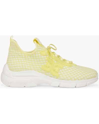 Sam Edelman Cami Form Fitting Trainers - Yellow