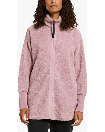 Didriksons Tola Full Zip Fleece Jacket - Pink