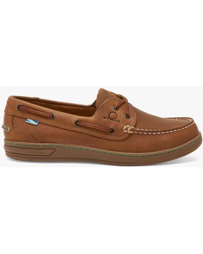 Chatham Deck Button G2 Shoes - Brown