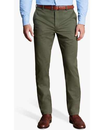 Charles Tyrwhitt Classic Fit Ultimate Non-iron Chinos - Green