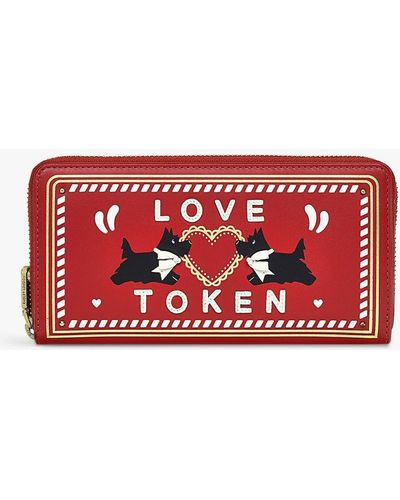 Radley Valentine's Love Token Matinee Leather Purse - Red