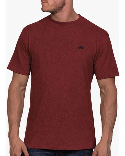 Raging Bull Classic Organic Cotton T-shirt - Red