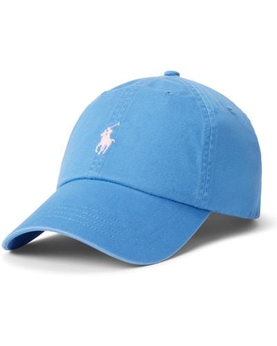 Ralph Lauren Polo Signature Pony Baseball Cap - Blue