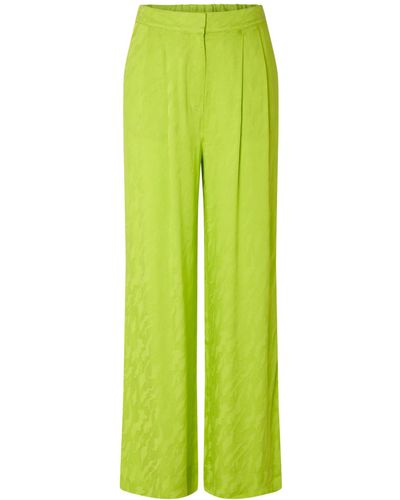 SELECTED Constanza Straight Leg Trousers - Green