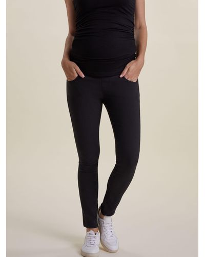 Isabella Oliver Stretch Organic Cotton Maternity Skinny Jeans - Black