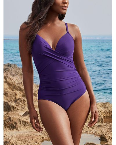 Miraclesuit Rock Solid Swimsuit - Purple