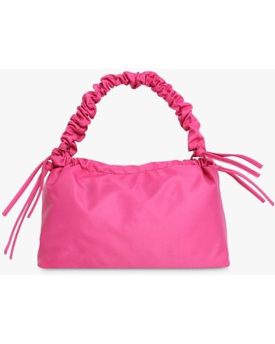 Hvisk Arcadia Twill Grab Handle Bag - Pink