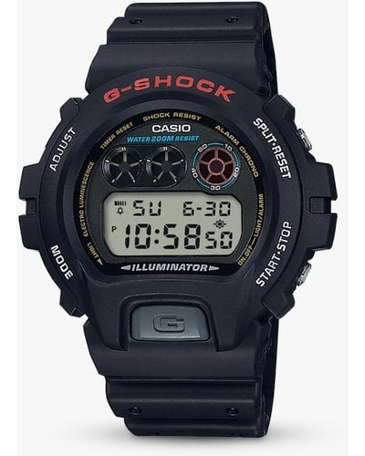 G-Shock Dw-6900u-1er G-shock Digital Resin Strap Watch - Blue