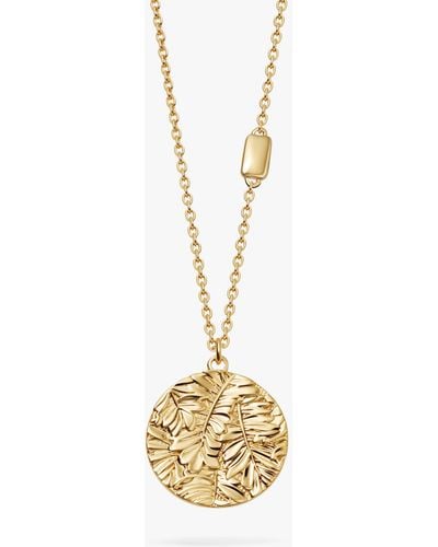 Astley Clarke Terra Treasured Pendant Necklace - Metallic