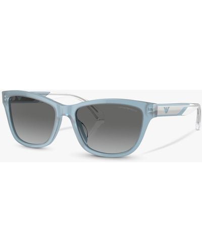 Emporio Armani Ea4227u Rectangular Sunglasses - Grey
