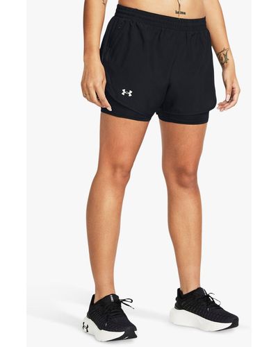 Under Armour Fly B 2 In 1 Shorts - Blue